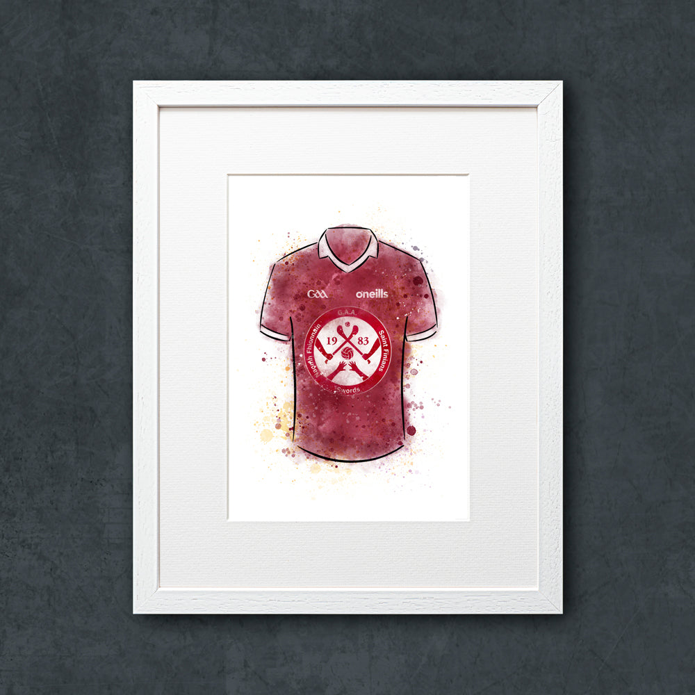 St Finian's Shirt Illustration