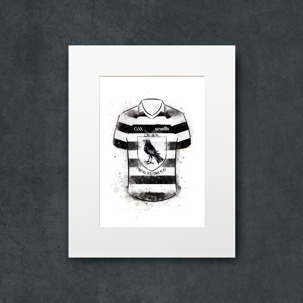 Fingal Ravens Shirt Illustration