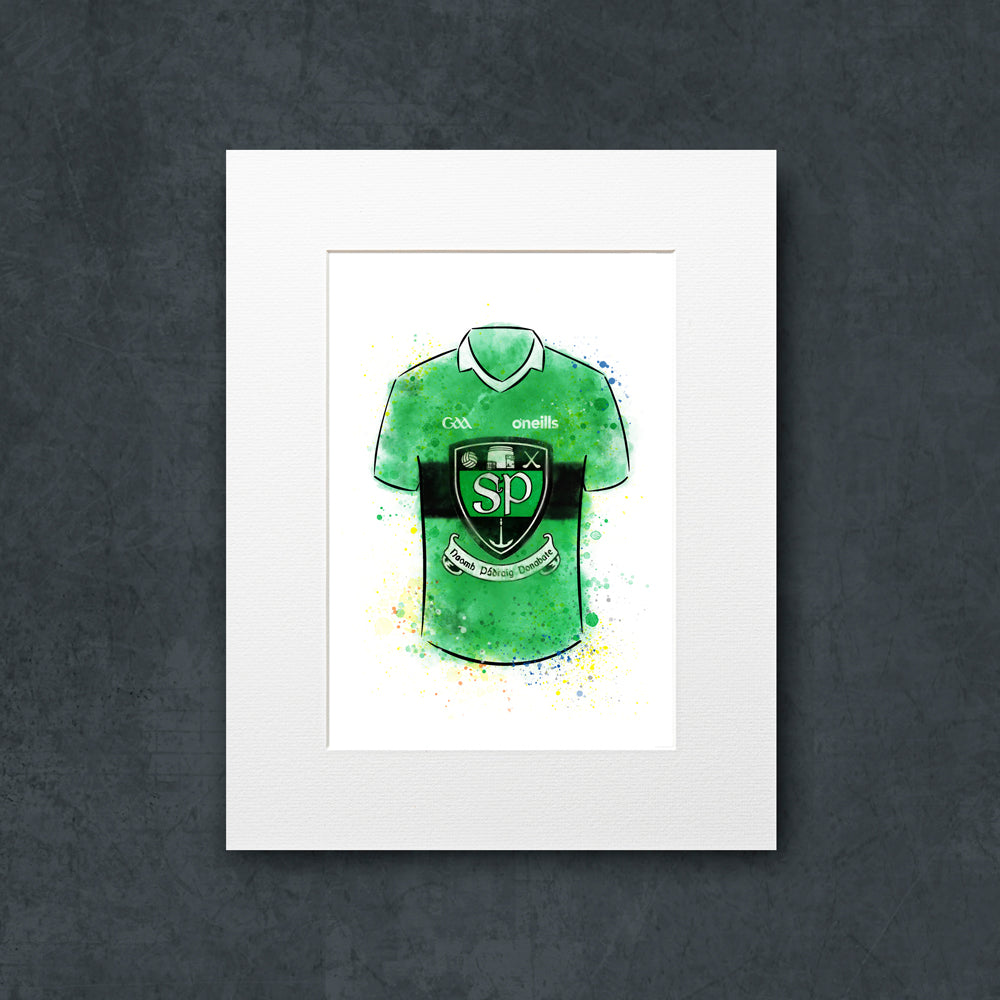 St Patrick's Donabate Shirt Illustration