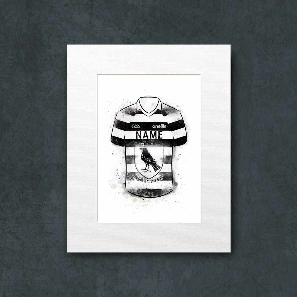 Fingal Ravens Shirt Illustration