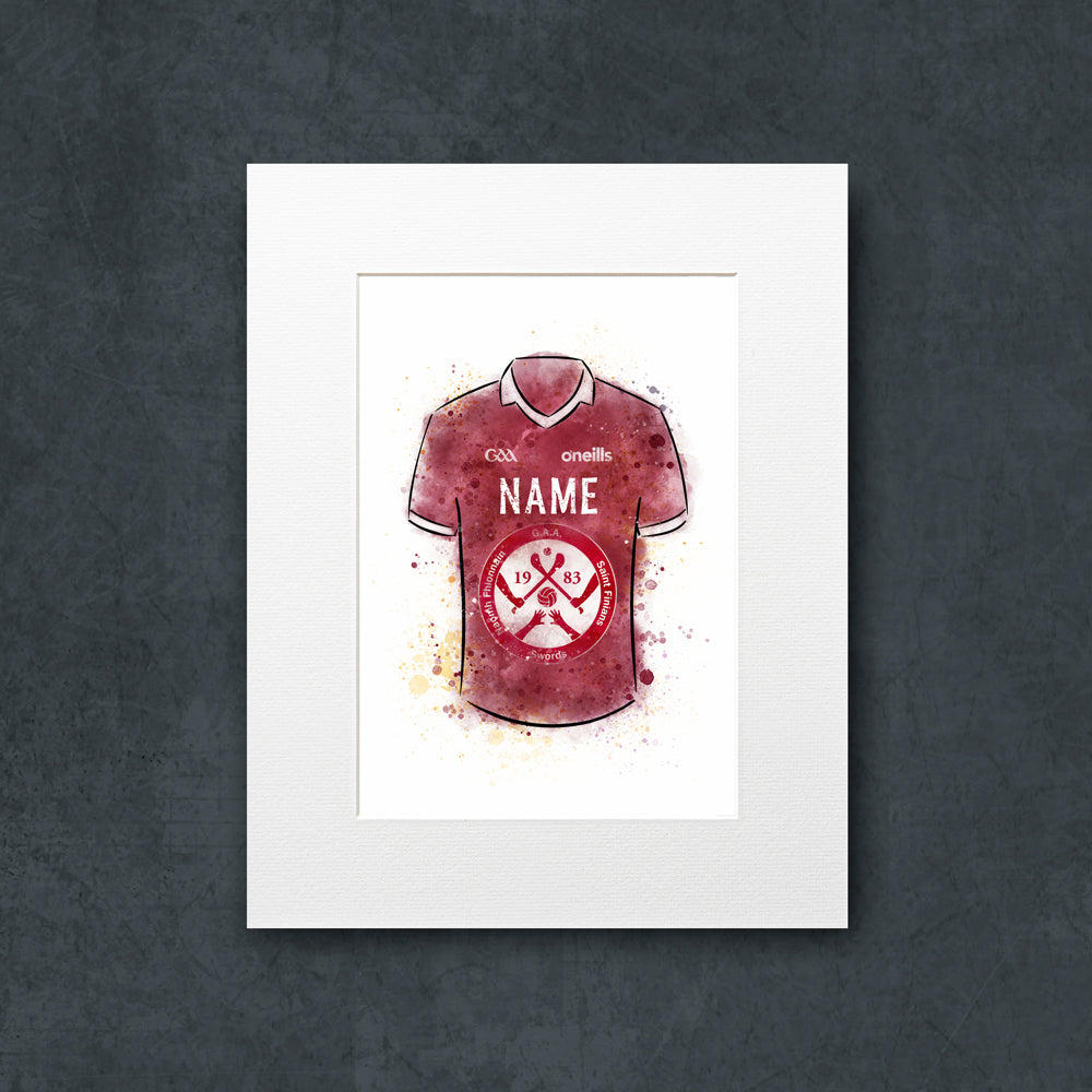 St Finian's Shirt Illustration