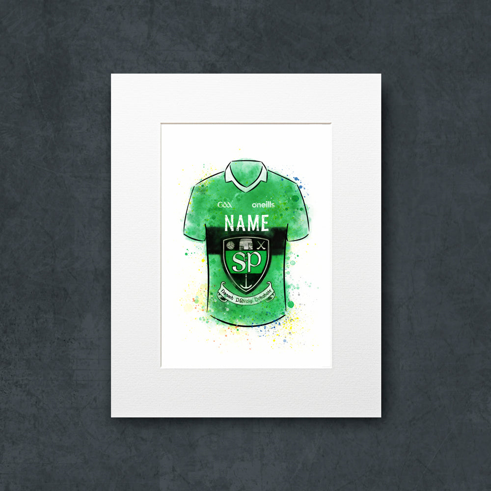 St Patrick's Donabate Shirt Illustration