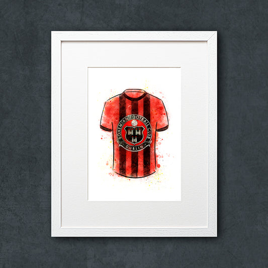 Bohemian FC Shirt Illustration