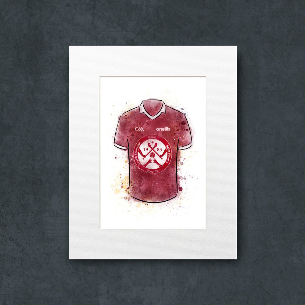 St Finian's Shirt Illustration