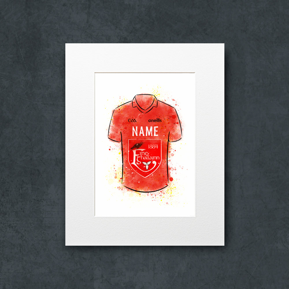 Fingallians Shirt Illustration