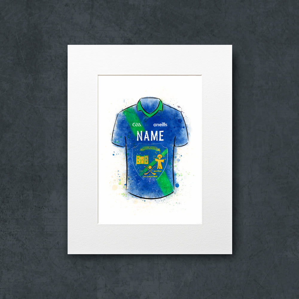 St Sylvester's Shirt Illustration